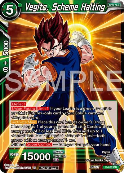 P-632  - Vegito, Scheme Halting (Zenkai Series Tournament Pack Vol.9)