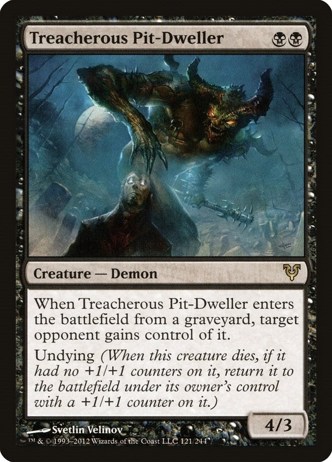 Image for Treacherous Pit-Dweller (121) (Avacyn Restored) (AVR) - Magic: The Gathering