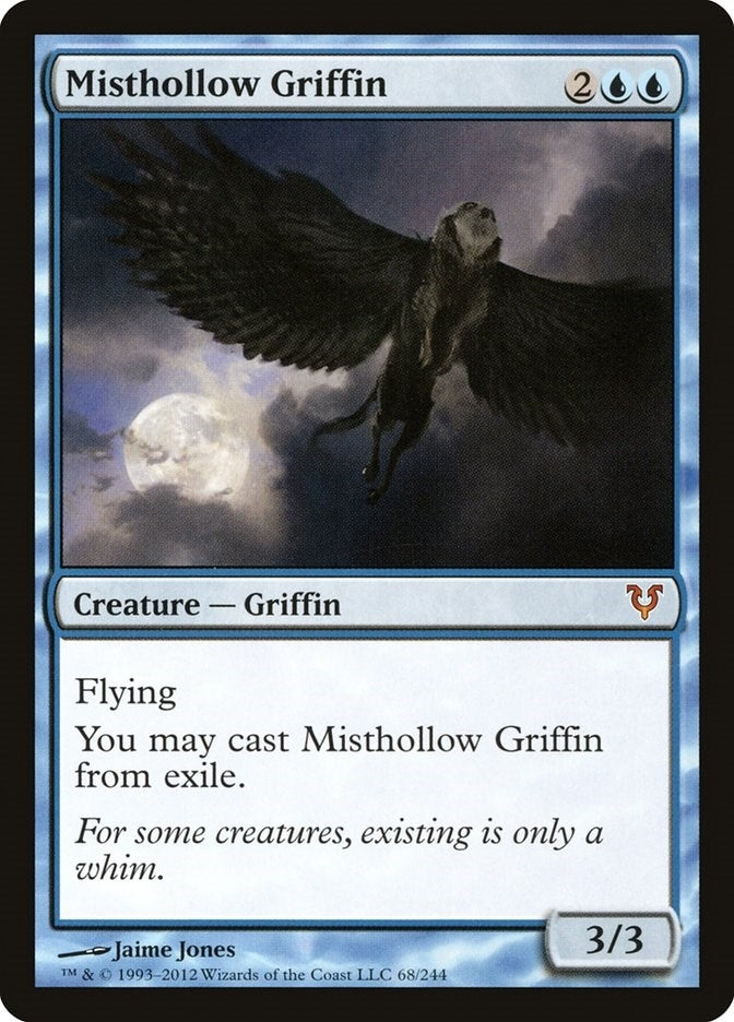 Image for Misthollow Griffin (68) (Avacyn Restored) (AVR) - Magic: The Gathering