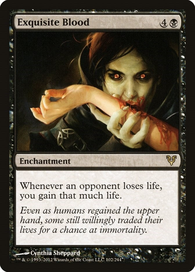 Image for Exquisite Blood (102) (Avacyn Restored) (AVR) - Magic: The Gathering