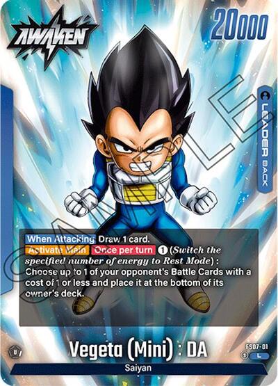 Vegeta (Mini) : DA FS07-01