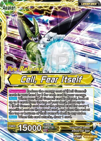 BT26-091 - PRE RELEASE STAMPED - Cell // Cell, Fear Itself