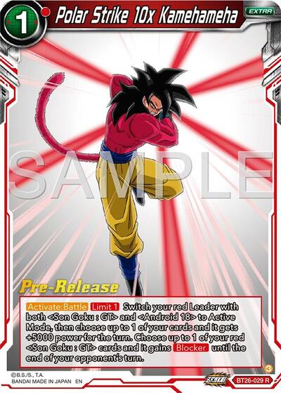 BT26-029 - PRE RELEASE STAMPED - Polar Strike 10x Kamehameha