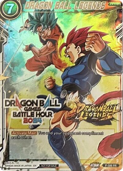 P-589  - DRAGON BALL LEGENDS (Dragon Ball Games Battle Hour 2024 Promo Card Set)