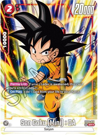 Son Goku (Mini) : DA (Alternate Art) FB04-012