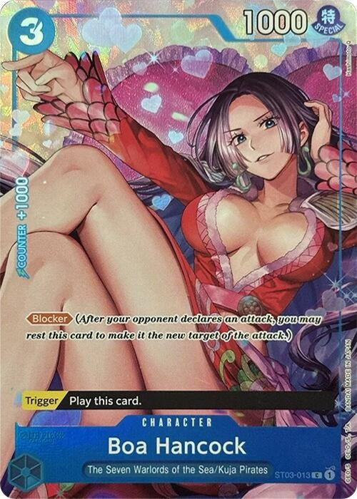Boa Hancock (Premium Card Collection -Best Selection Vol. 2-) (ST03-013) (One Piece Promotion Cards)