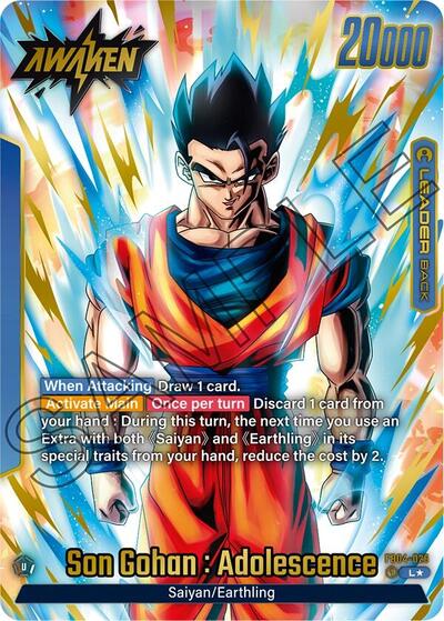 Son Gohan : Adolescence -  (Alternate Art) FB04-026