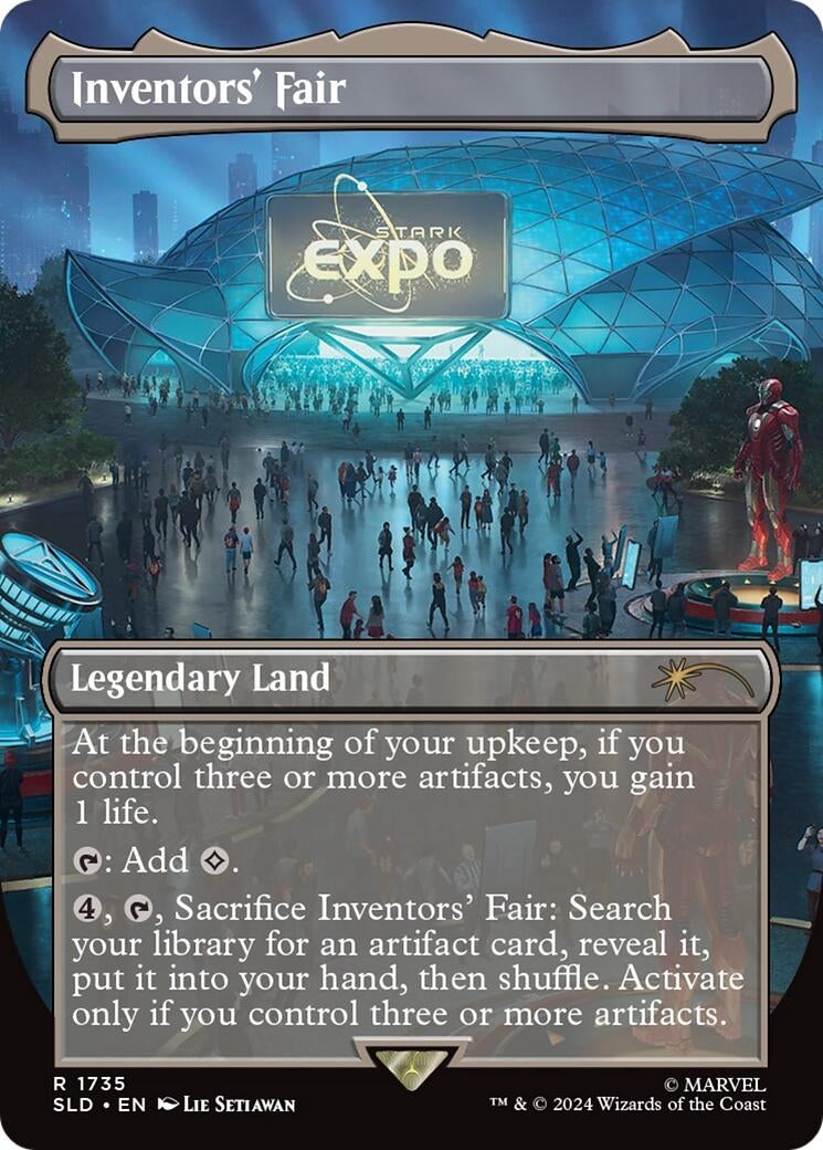 Image for Inventors' Fair (Rainbow Foil) (1735) (Secret Lair Drop Series) (SLD) - Magic: The Gathering