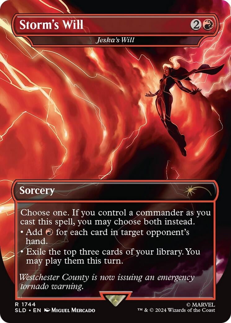 Storm's Will - Jeska's Will (1744) (Secret Lair Drop Series)