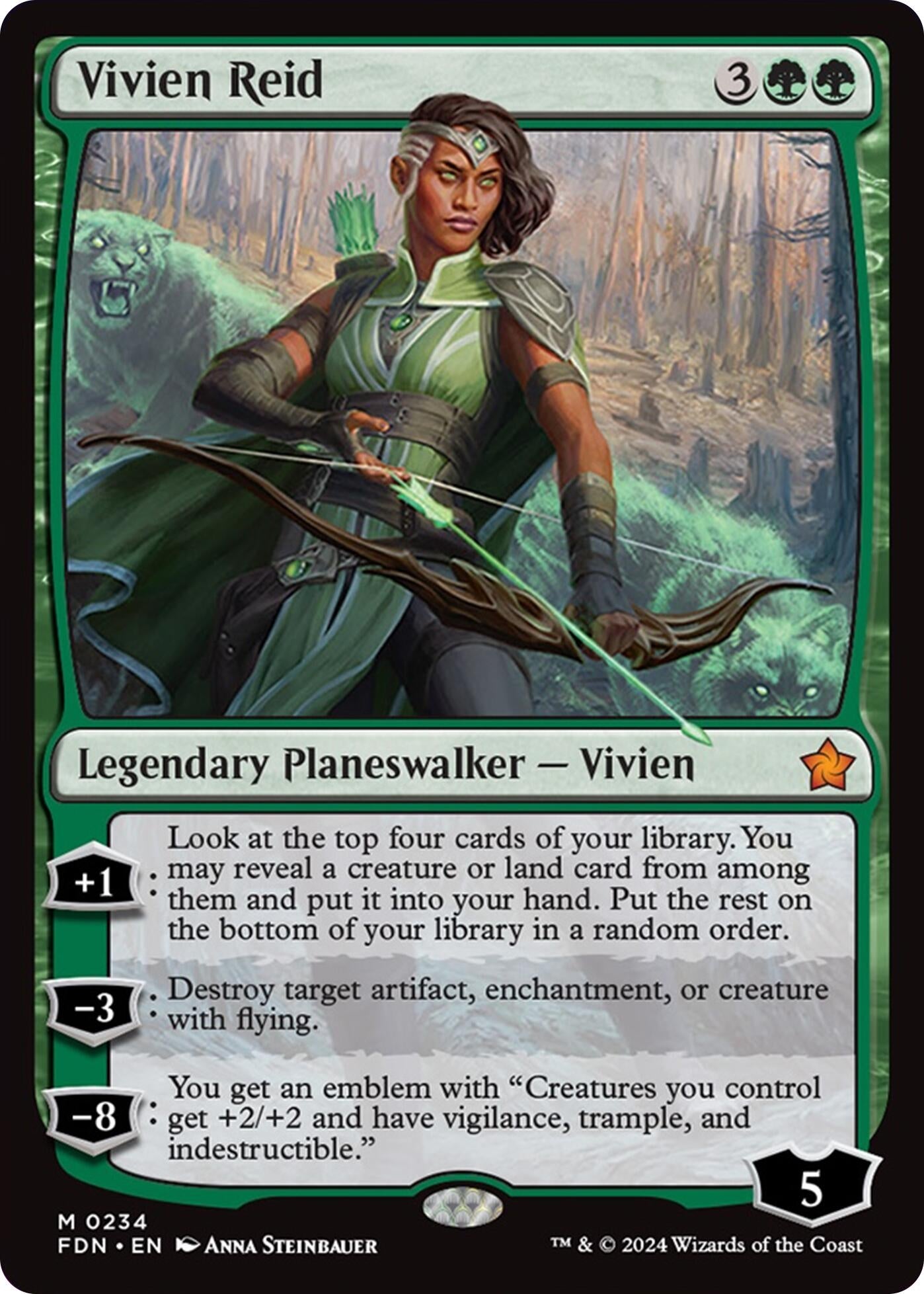 Image for Vivien Reid (234) (Foundations) - Magic: The Gathering