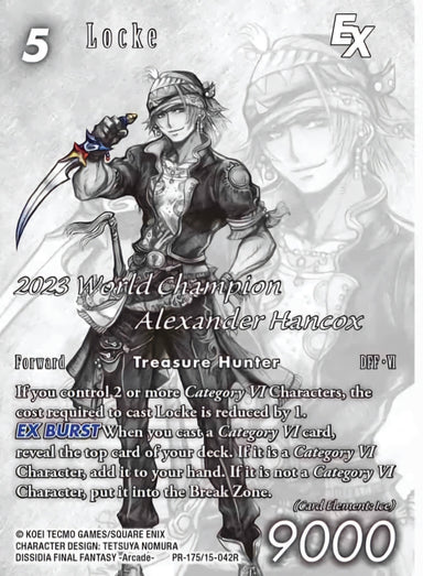 Image for Locke EX (PR-175/15-042R) (FF: Promo Cards) (PR) - Final Fantasy TCG