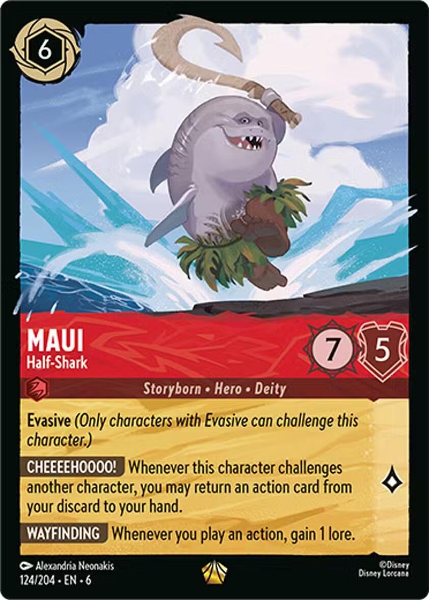 Maui - Half-Shark (124/204) (Azurite Sea)