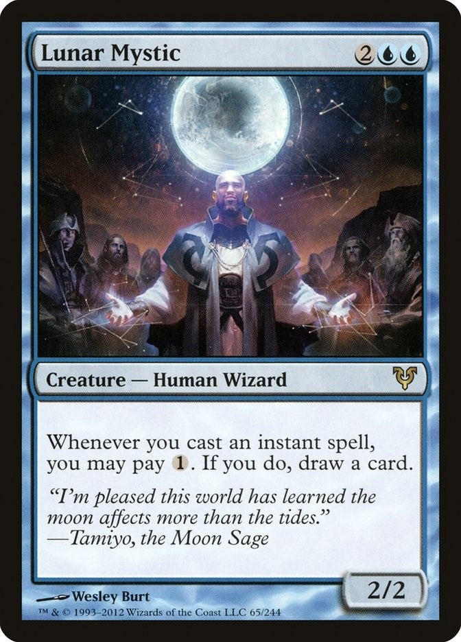 Image for Lunar Mystic (65) (Avacyn Restored) (AVR) - Magic: The Gathering
