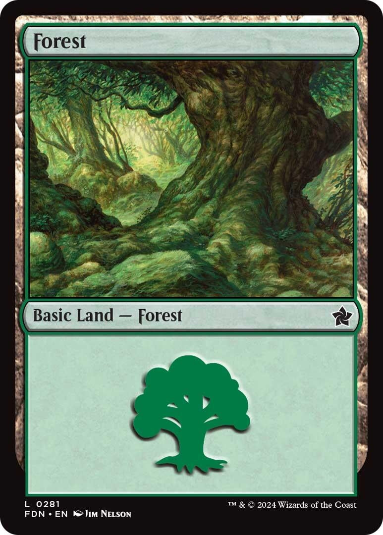 Image for Forest (0281) (281) (Foundations) - Magic: The Gathering
