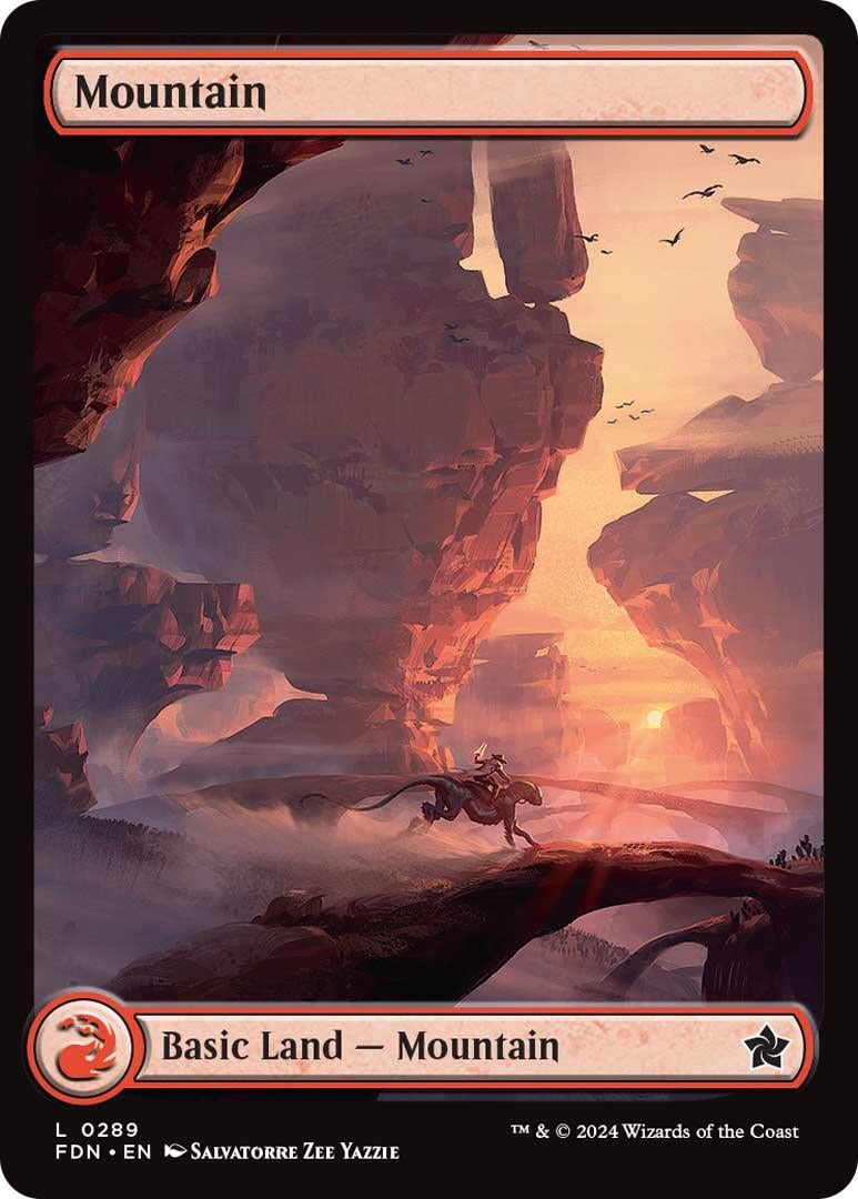 Image for Mountain (0289) (289) (Foundations) - Magic: The Gathering