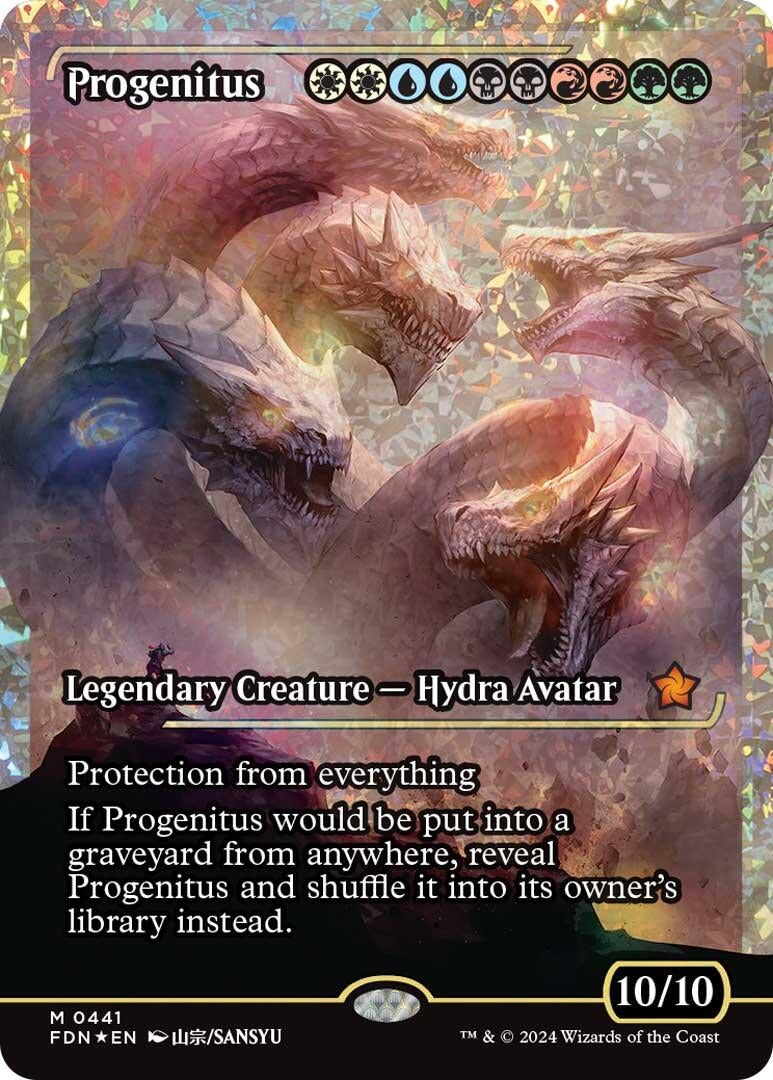 Image for Progenitus (Showcase) (Fracture Foil) (441) (Foundations) - Magic: The Gathering