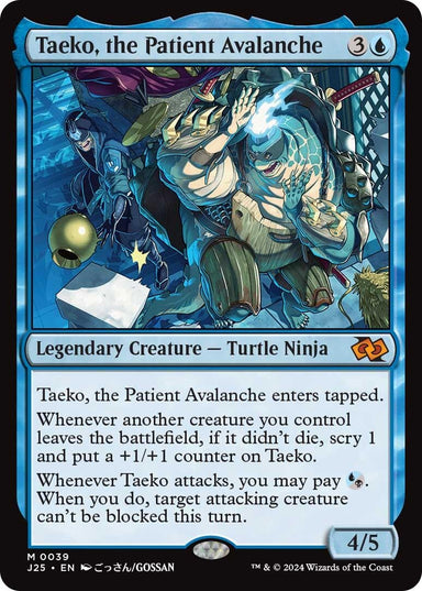 Image for Taeko, the Patient Avalanche (Anime) (39) (Foundations Jumpstart) - Magic: The Gathering
