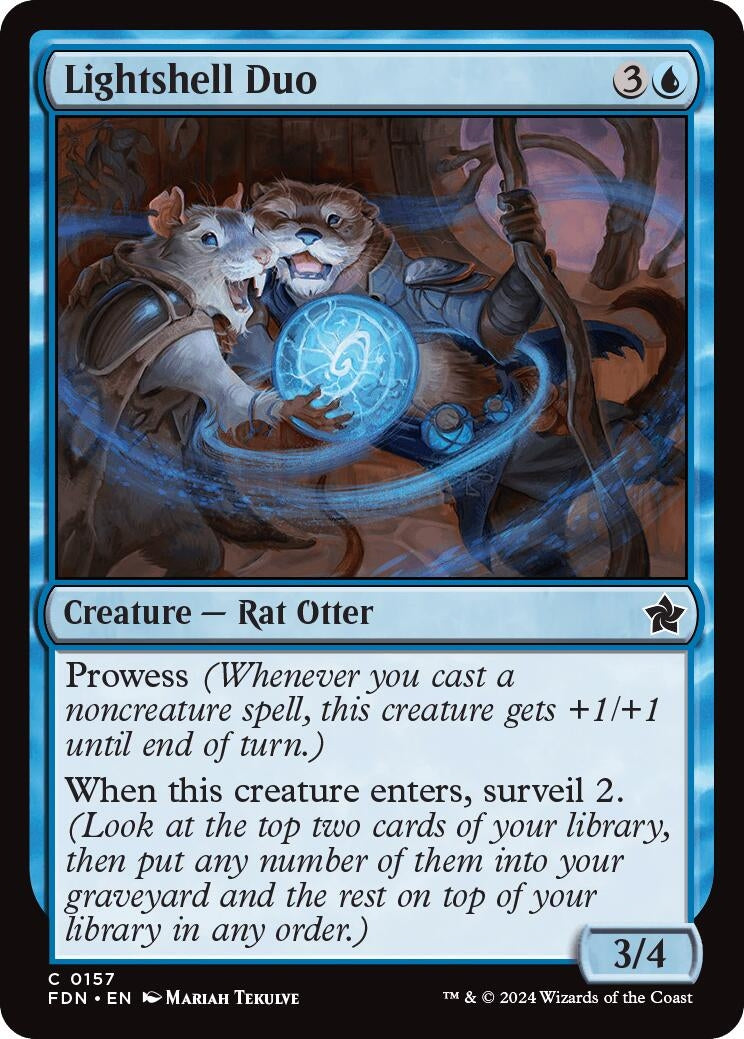 Image for Lightshell Duo (157) (Foundations) - Magic: The Gathering