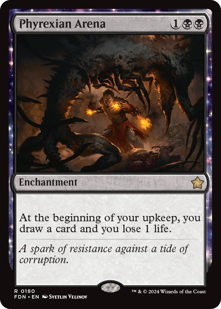 Image for Phyrexian Arena (180) (Foundations) - Magic: The Gathering
