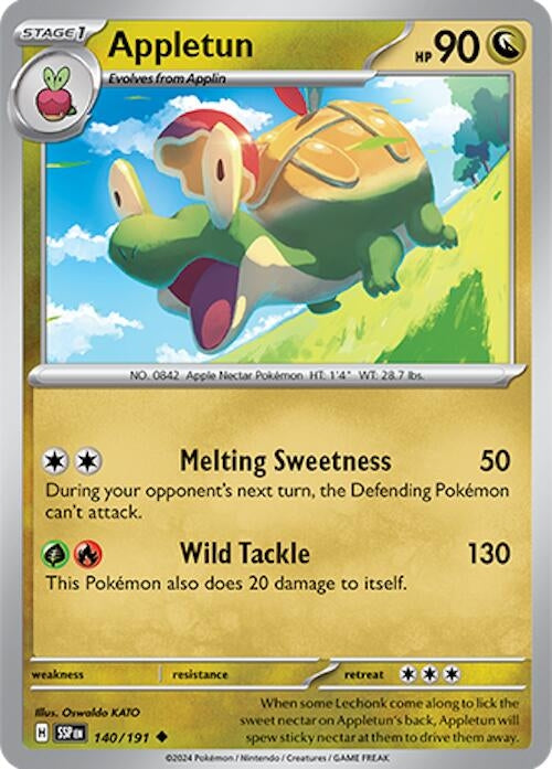 Image for Appletun (140/191) (SV08: Surging Sparks) (SSP) - Pokemon