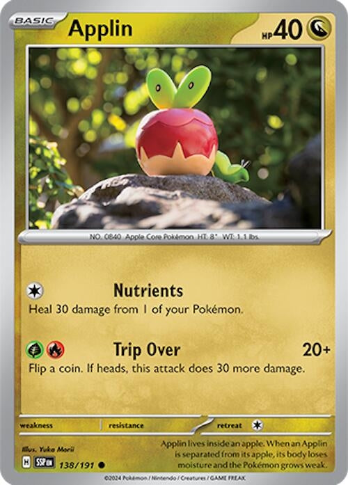Image for Applin (138/191) (SV08: Surging Sparks) (SSP) - Pokemon
