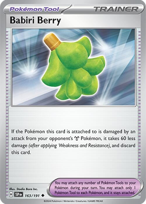 Image for Babiri Berry (163/191) (SV08: Surging Sparks) (SSP) - Pokemon