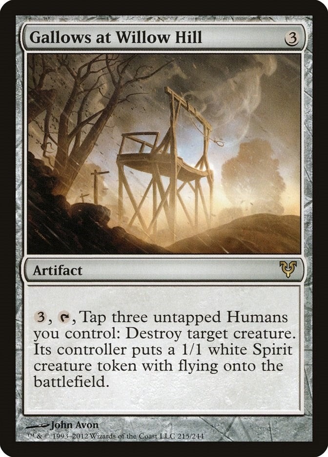 Image for Gallows at Willow Hill (215) (Avacyn Restored) (AVR) - Magic: The Gathering