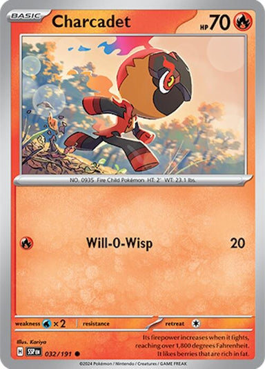 Image for Charcadet (032/191) (SV08: Surging Sparks) (SSP) - Pokemon