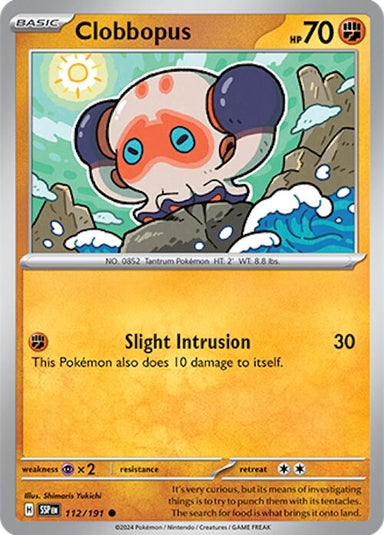Image for Clobbopus (112/191) (SV08: Surging Sparks) (SSP) - Pokemon