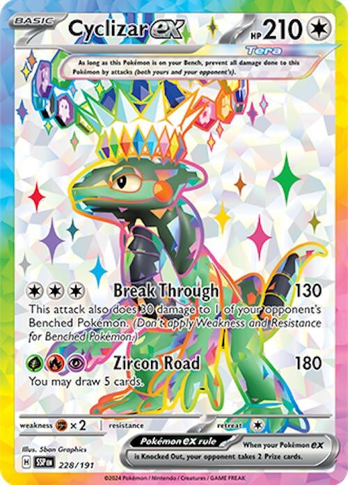 Image for Cyclizar ex (228/191) (SSP) - Pokemon