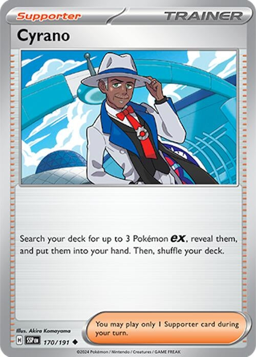 Image for Cyrano (170/191) (SV08: Surging Sparks) (SSP) - Pokemon