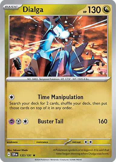Image for Dialga (135/191) (SV08: Surging Sparks) (SSP) - Pokemon