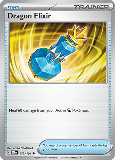 Image for Dragon Elixir (172/191) (SV08: Surging Sparks) (SSP) - Pokemon