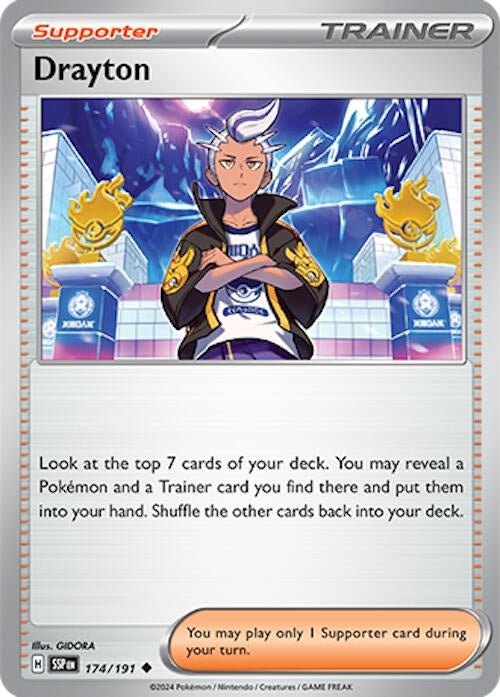 Image for Drayton (174/191) (SSP) - Pokemon