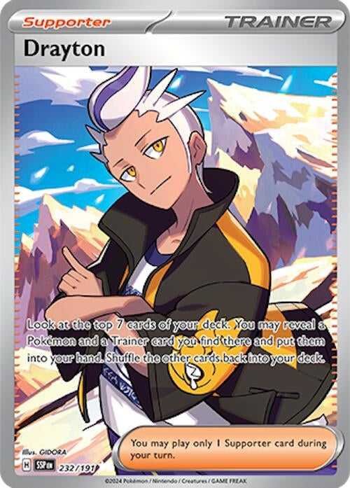 Image for Drayton (232/191) (SSP) - Pokemon