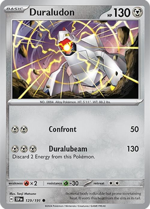 Image for Duraludon (129/191) (SV08: Surging Sparks) (SSP) - Pokemon