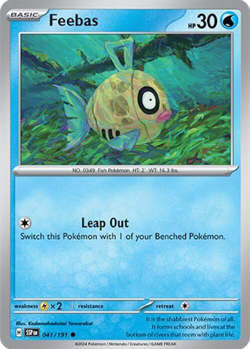 Image for Feebas (041/191) (SV08: Surging Sparks) (SSP) - Pokemon