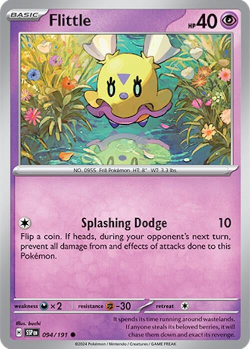 Image for Flittle (094/191) (SV08: Surging Sparks) (SSP) - Pokemon