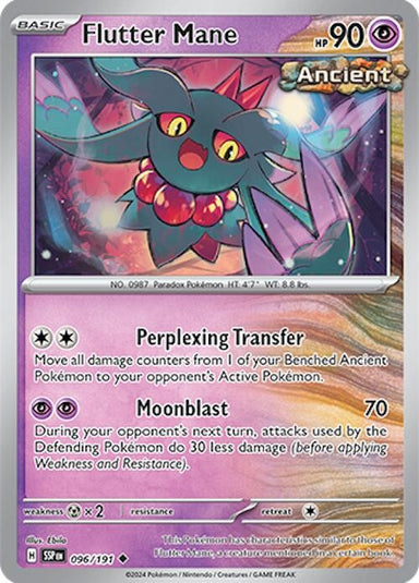 Image for Flutter Mane (096/191) (SV08: Surging Sparks) (SSP) - Pokemon