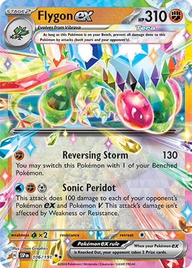 Image for Flygon ex (106/191) (SSP) - Pokemon