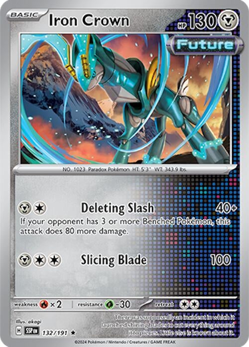 Image for Iron Crown (132/191) (SV08: Surging Sparks) (SSP) - Pokemon