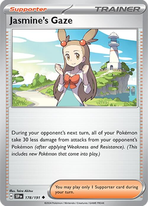Image for Jasmine's Gaze (178/191) (SV08: Surging Sparks) (SSP) - Pokemon