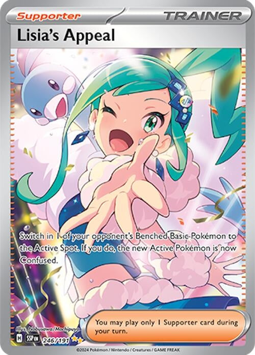 Image for Lisia's Appeal (246/191) (SSP) - Pokemon