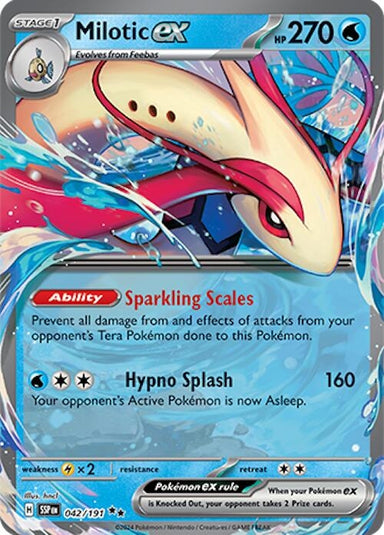 Image for Milotic ex (042/191) (SSP) - Pokemon
