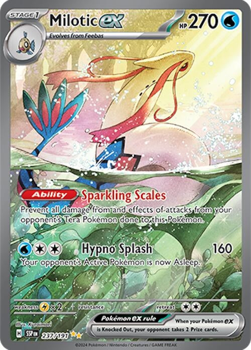 Image for Milotic ex (237/191) (SSP) - Pokemon