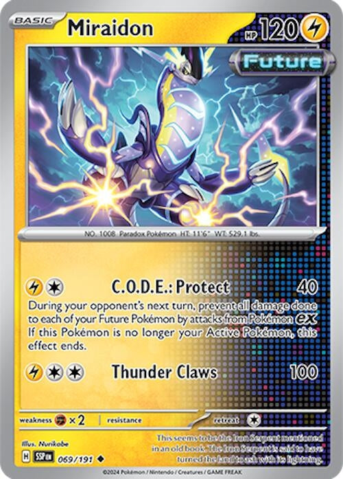 Image for Miraidon (069/191) (SV08: Surging Sparks) (SSP) - Pokemon
