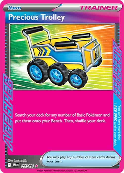 Precious Trolley (185/191) (SV08: Surging Sparks)