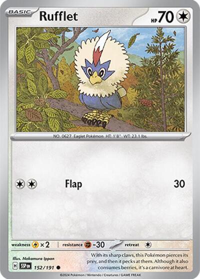 Rufflet  152/191