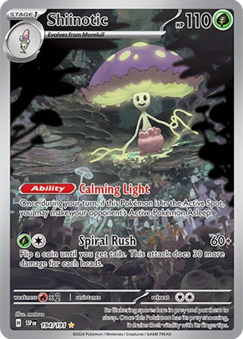 Image for Shiinotic (194/191) (SSP) - Pokemon