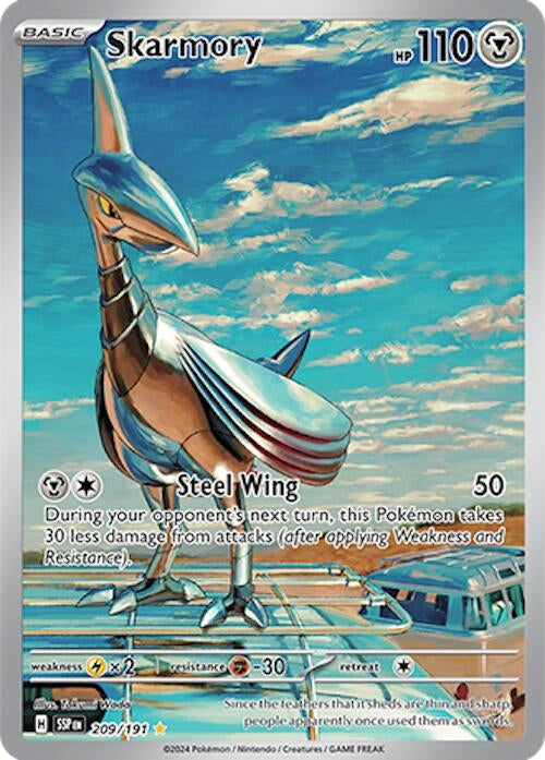 Image for Skarmory (209/191) (SSP) - Pokemon
